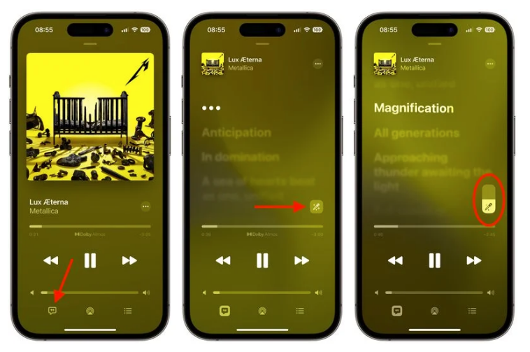 屏边苹果服务网点分享iOS 16.2 全新功能：在 iPhone 或 iPad 上使用 Apple Music 唱歌 